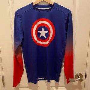 Under Armour Marvel Collection Long Sleeve (Mens)